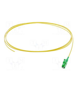 Pigtail de fibra óptica monomodo com conector SC/APC