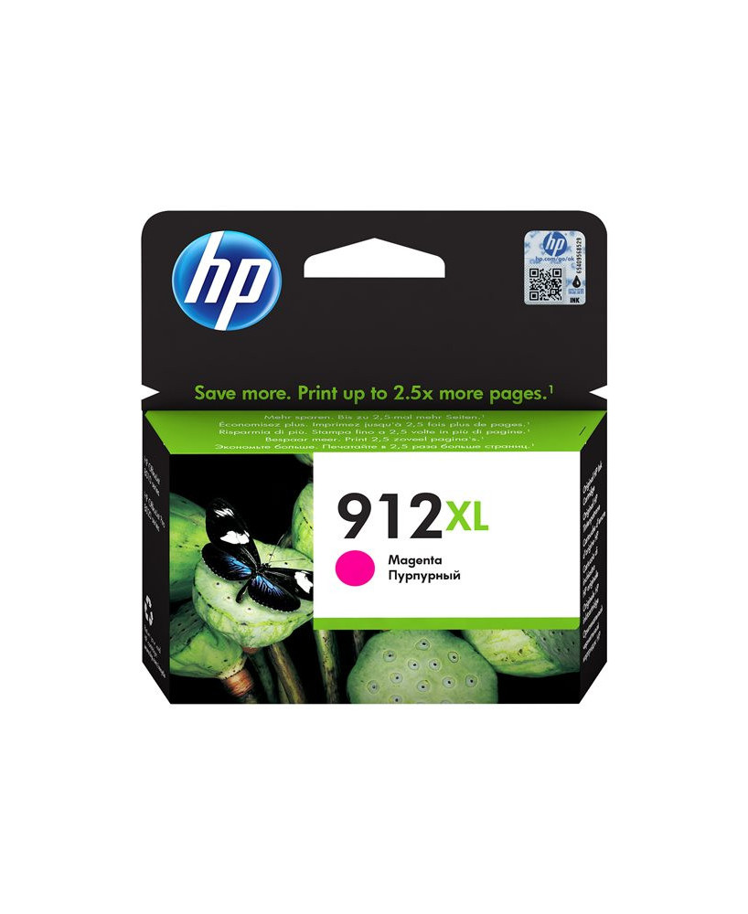 Tinteiro HP 912XL 10.4 ml Alto Rendimento magenta original tinteiro para Officejet 80XX   Officejet Pro 80XX