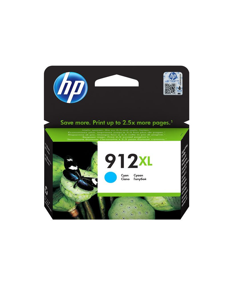 Tinteiro HP 912XL 10.4 ml Alto Rendimento azul cyan original tinteiro para Officejet 80XX   Officejet Pro 80XX