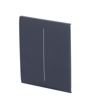 Panel táctil para interruptor de luz duplo