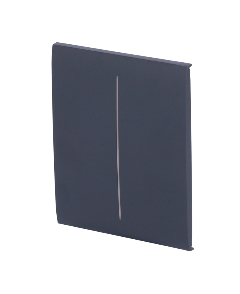 Panel táctil para interruptor de luz duplo