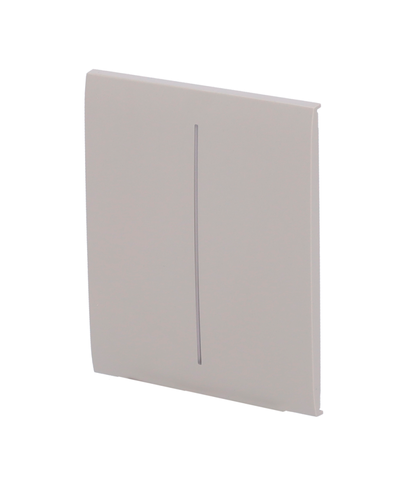Panel táctil para interruptor de luz duplo