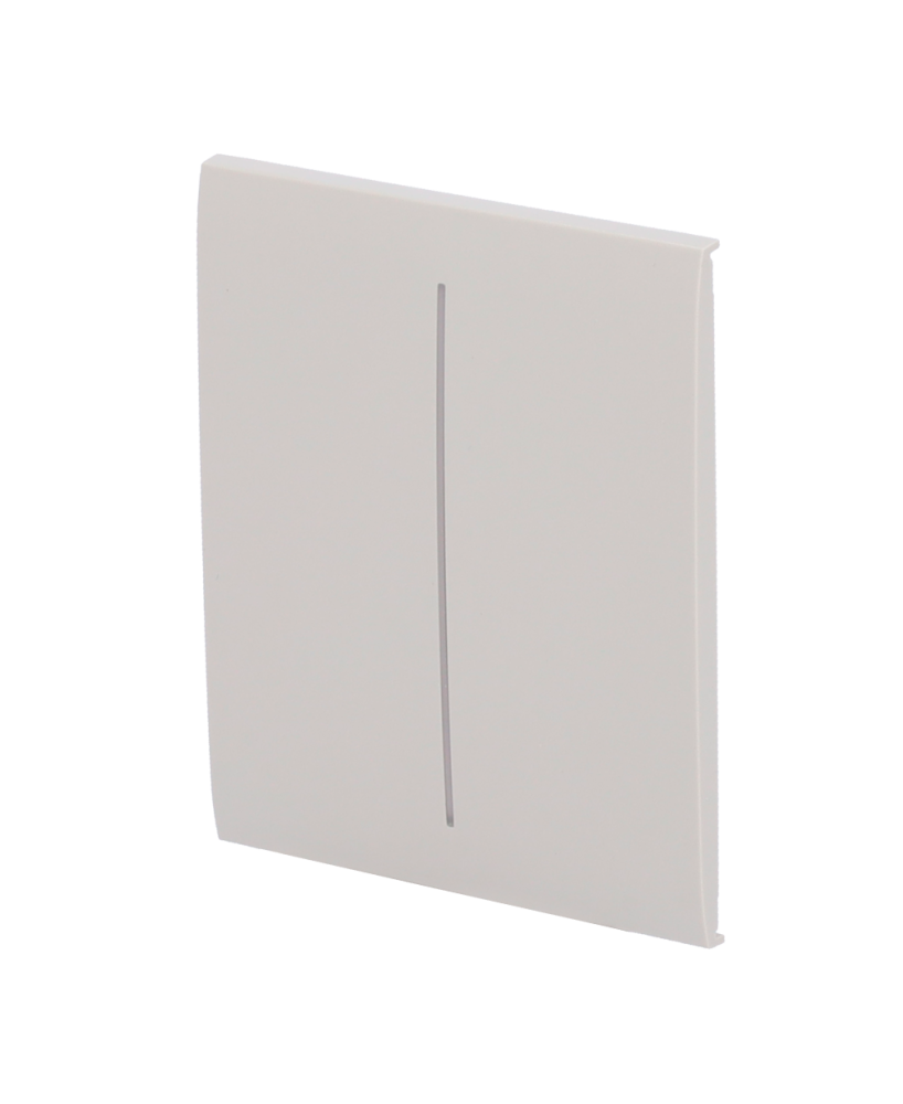 Panel táctil para interruptor de luz duplo