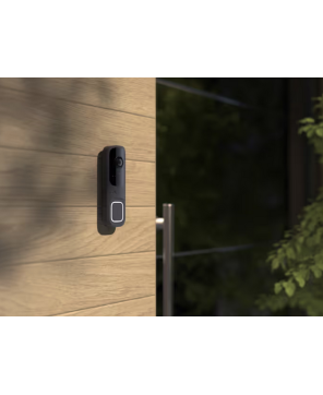 Campainha de vídeo com IA incorporada, sensor PIR e controlo através de apps