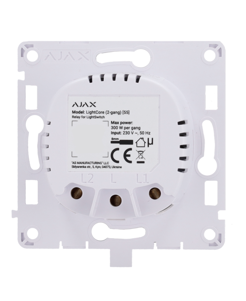 Mecanismo para interruptor de luz dupla inteligente