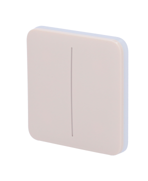 Painel táctil para interruptor de luz dupla