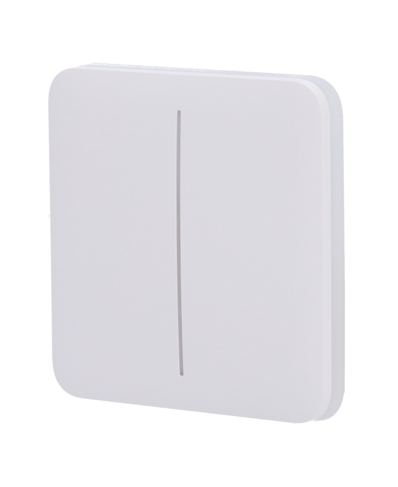 Painel táctil para interruptor de luz dupla