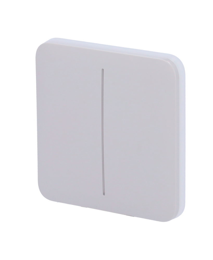 Painel táctil para interruptor de luz dupla