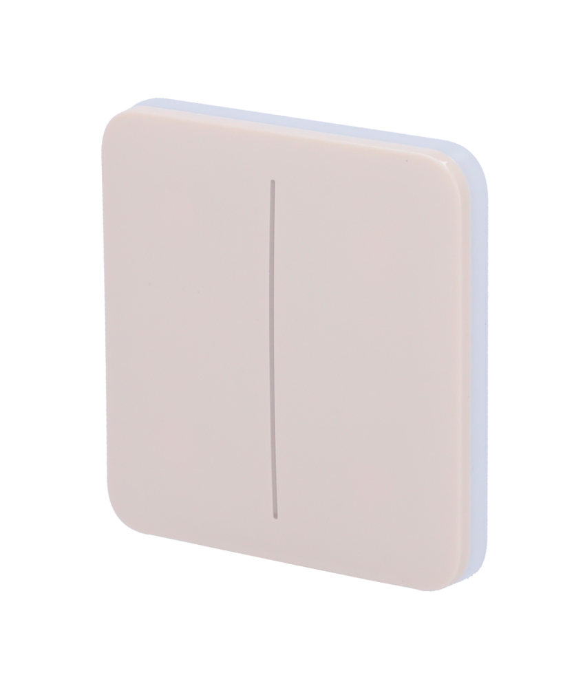 Painel táctil para interruptor de luz dupla