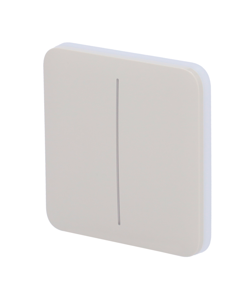 Painel táctil para interruptor de luz dupla