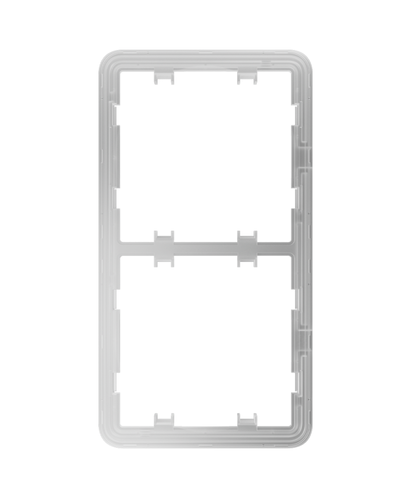 Moldura vertical para 2 interruptores Ajax