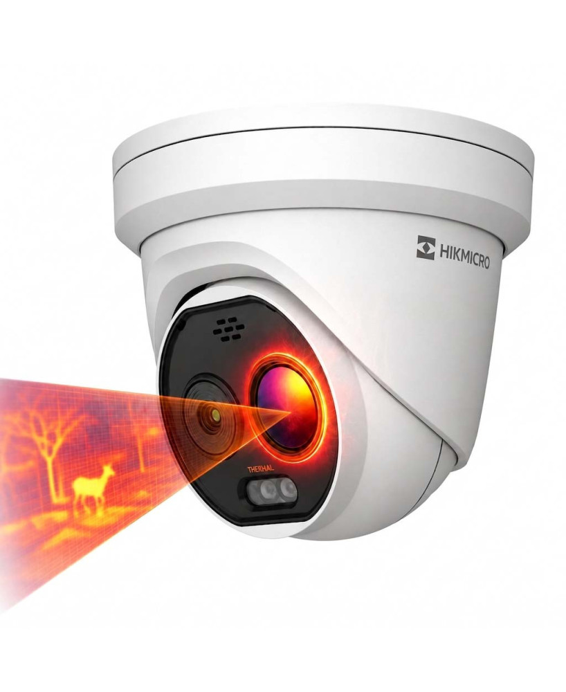 Camara térmica Dual IP Hikmicro