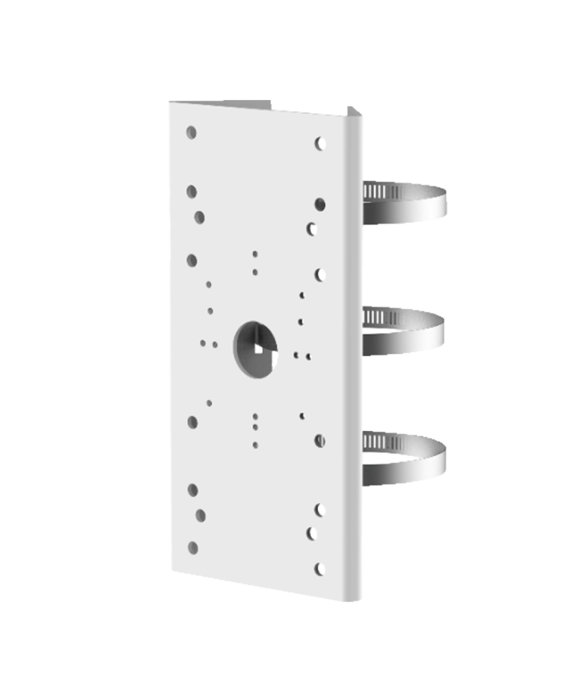 Suporte para camaras bullet em postes Branco Hikvision