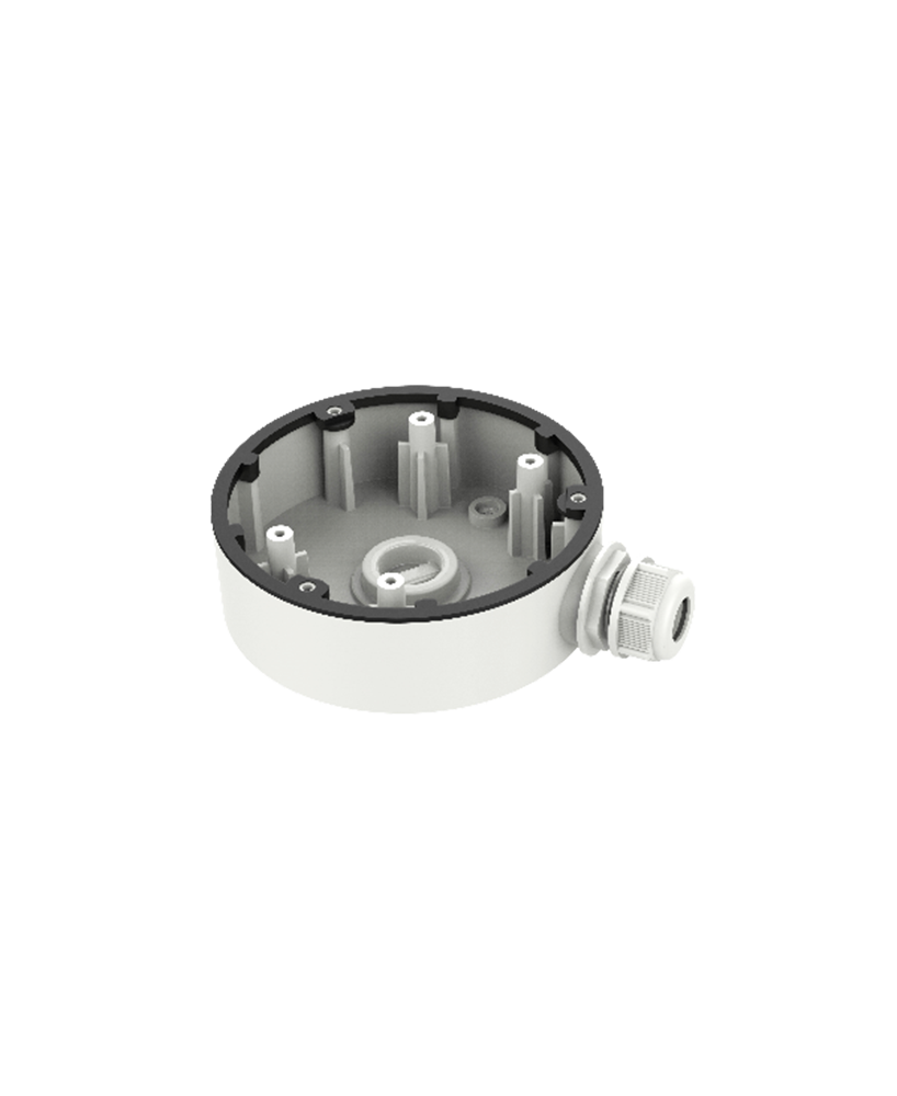 Caixa de conexões para câmaras dome 12cm