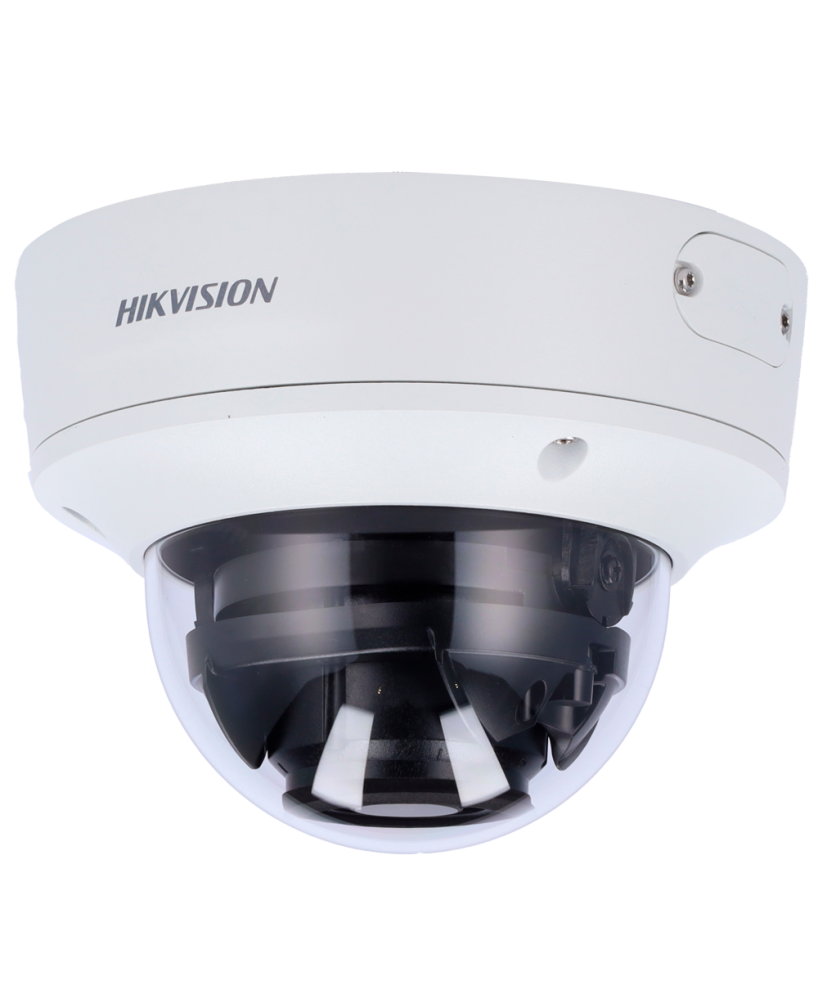 Câmara Dome IP 4 Mpx lente varifocal motorizada 2.8~12 mm com deteção de movimento, AcuSense e face capture da Gama Pro