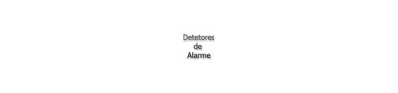 Detetores alarme