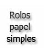 Rolos papel simples